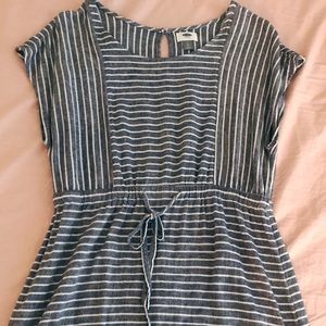 Striped Linen Spring Dress